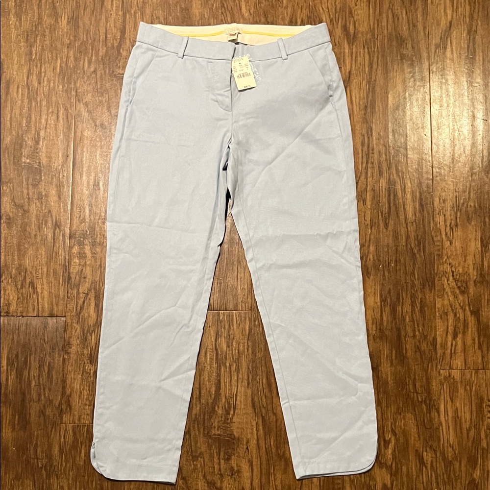 Women’s Light Blue J.CREW dress pants. Brand new. NWT. New with tags.